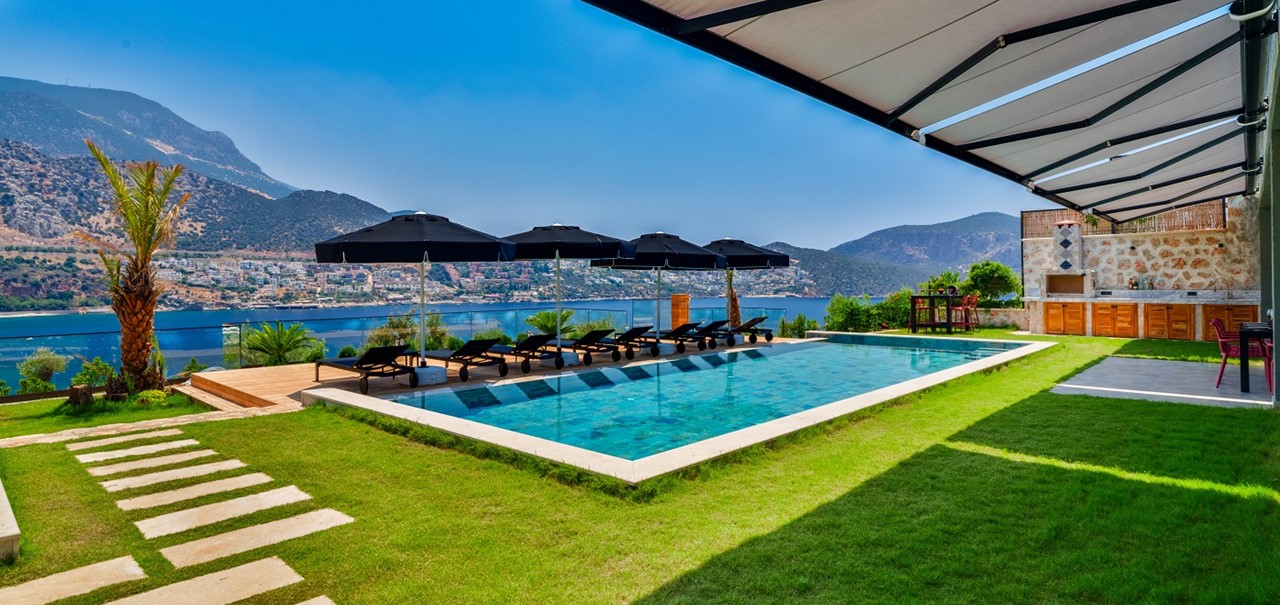 Villa Olympia Outdoor Terrace Kalkan 7