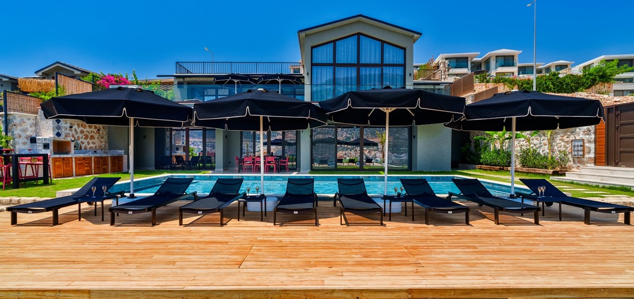Villa Olympia Outdoor Terrace Kalkan 11