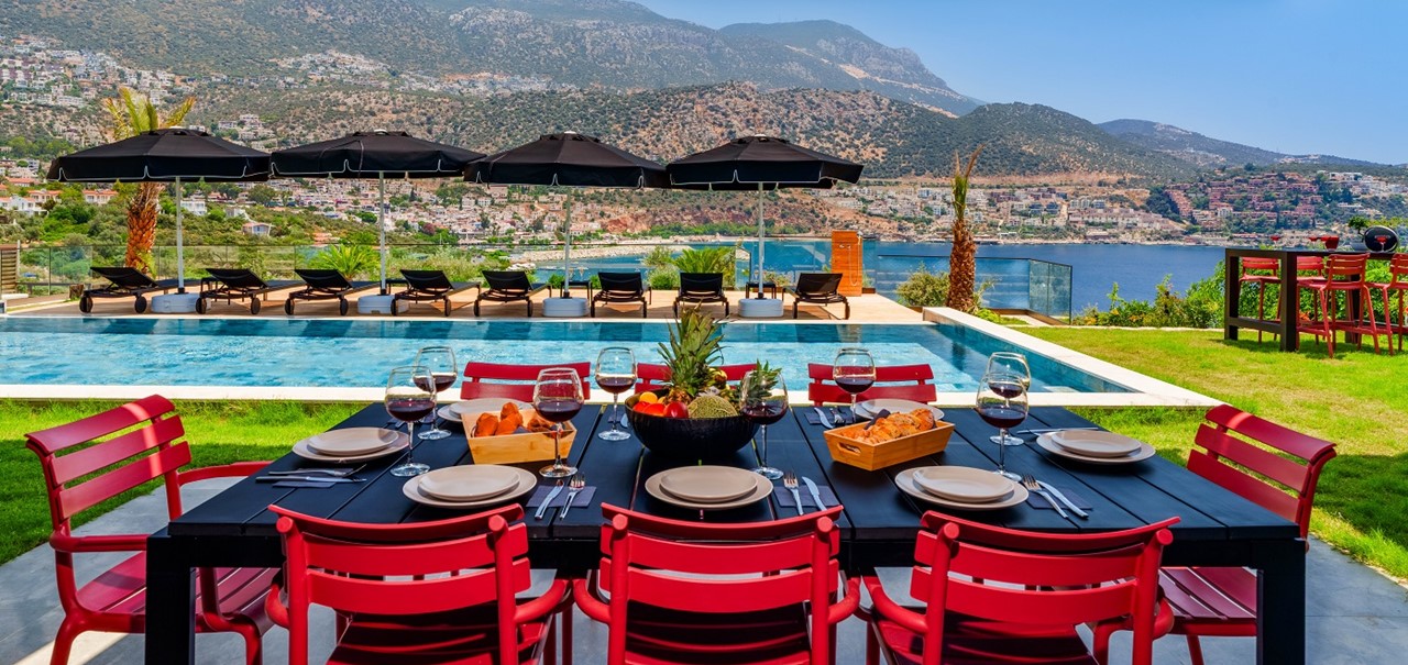 Villa Olympia Outdoor Terrace Kalkan 19