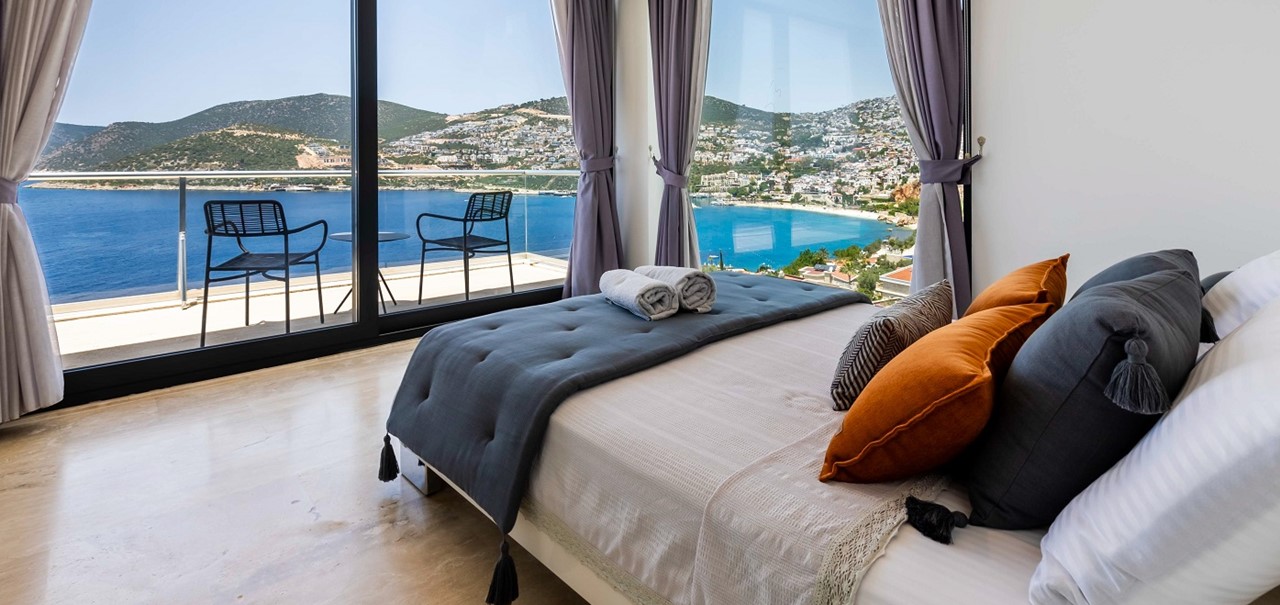 Villa Lumineux Kalkan Bedrooms And Bathrooms 3