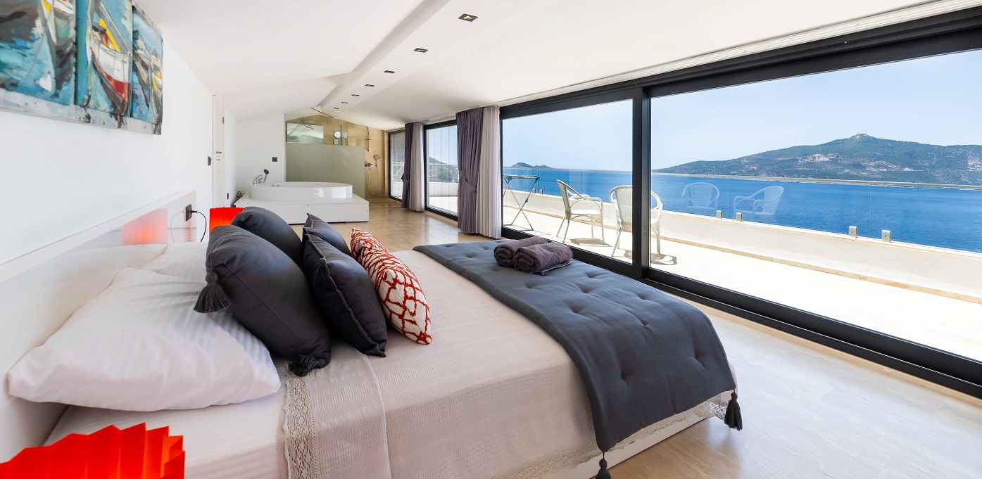Villa Lumineux Kalkan Bedrooms And Bathrooms 8