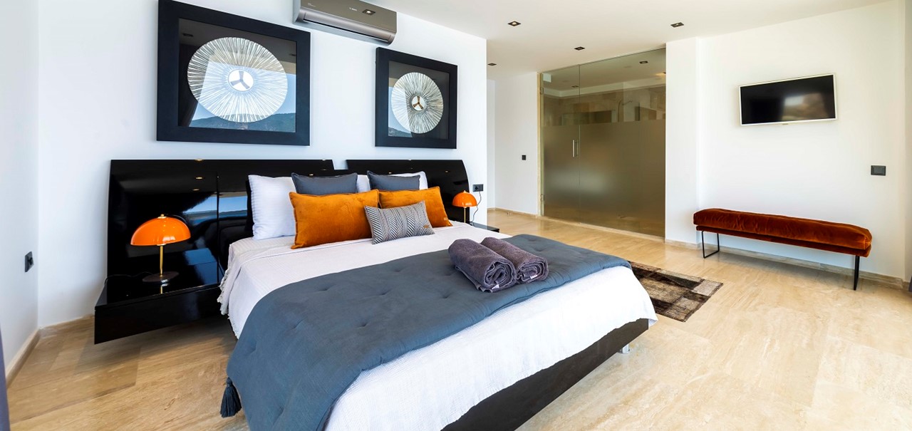 Villa Lumineux Kalkan Bedrooms And Bathrooms 19