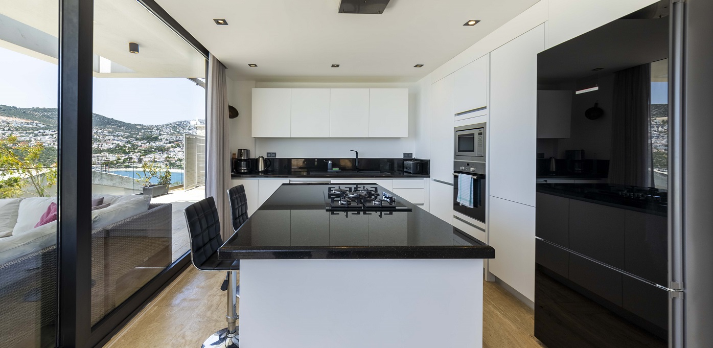 Villa Lumineux Kalkan Living Area And Kitchen 2