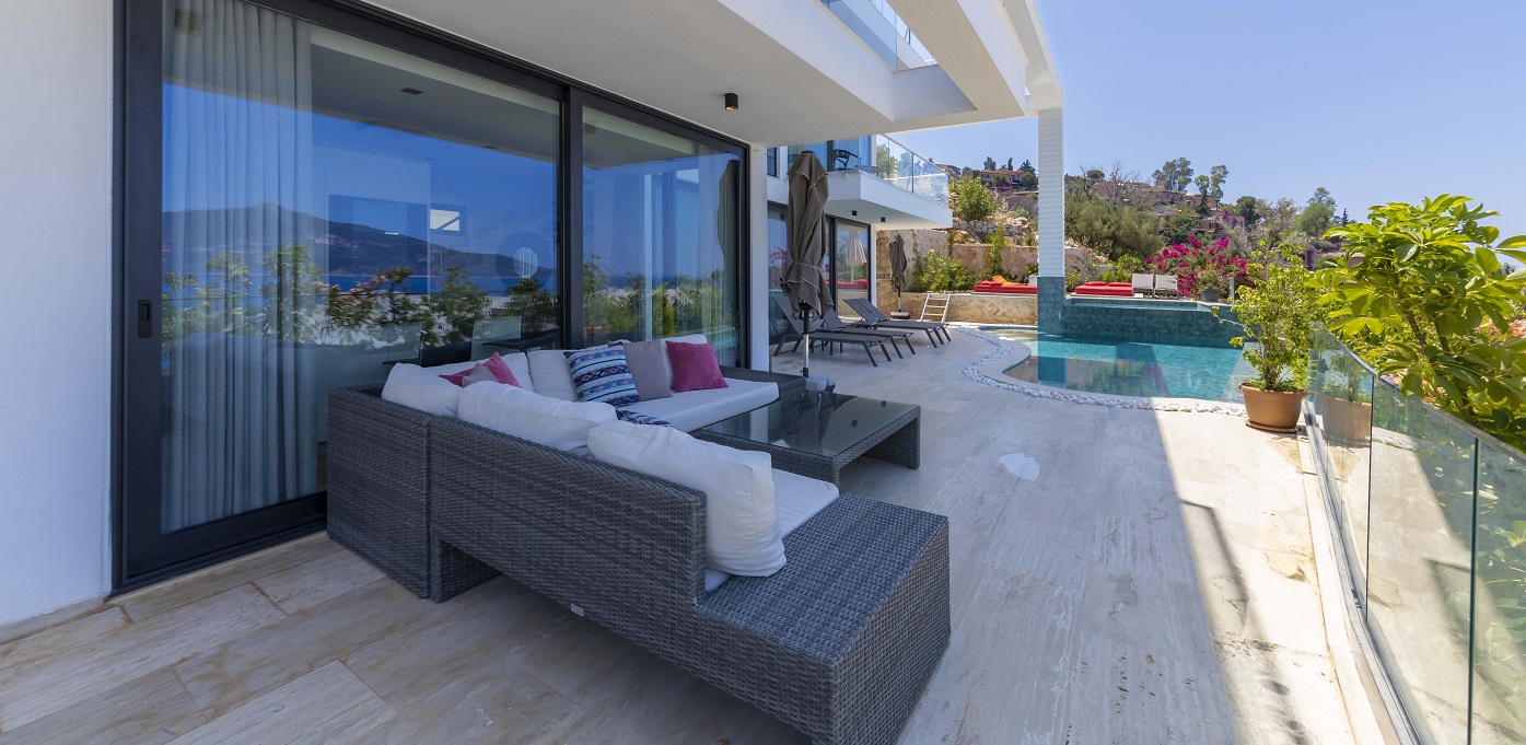 Villa Lumineux Kalkan Outdoor Space 12