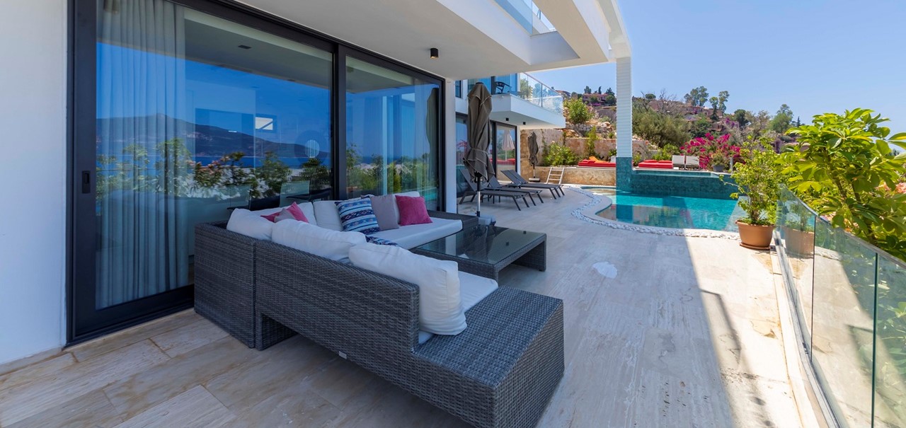 Villa Lumineux Kalkan Outdoor Space 12