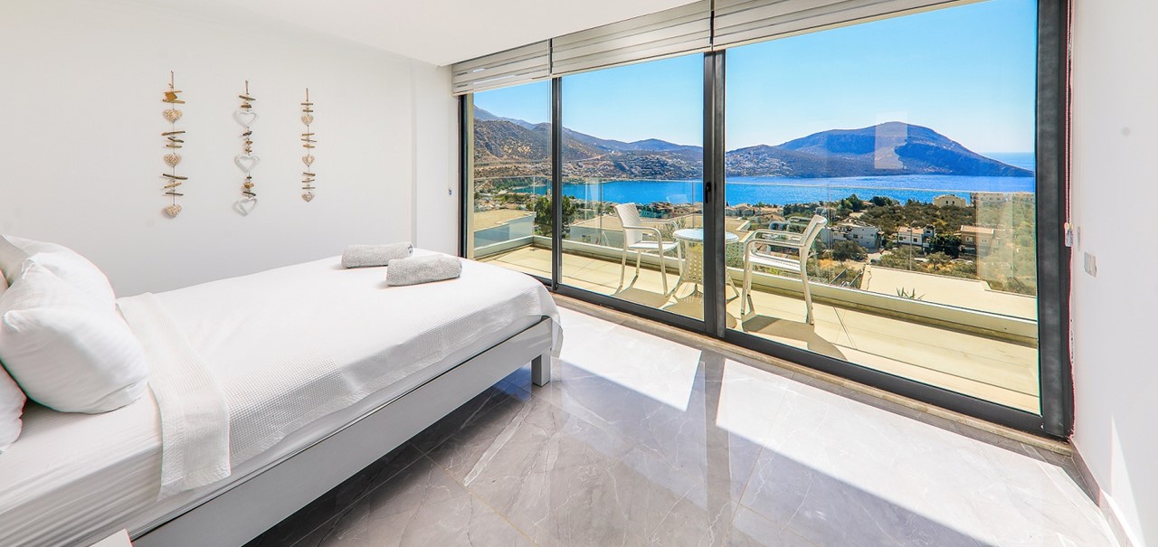 Villa Kajaim Bedrooms Bathrooms Balconies Kalkan 2
