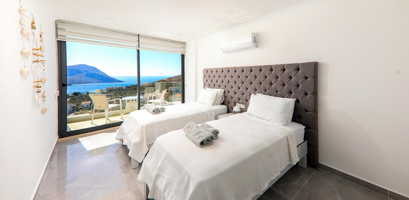 Villa Kajaim Bedrooms Bathrooms Balconies Kalkan 8