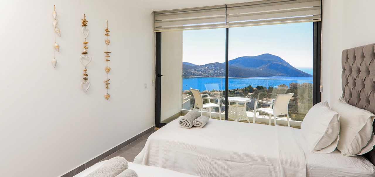 Villa Kajaim Bedrooms Bathrooms Balconies Kalkan 9