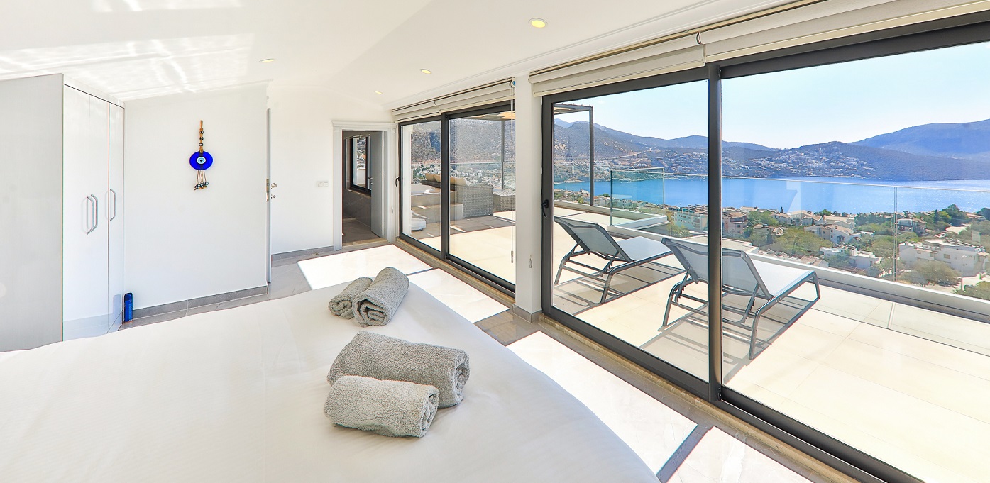 Villa Kajaim Bedrooms Bathrooms Balconies Kalkan 15