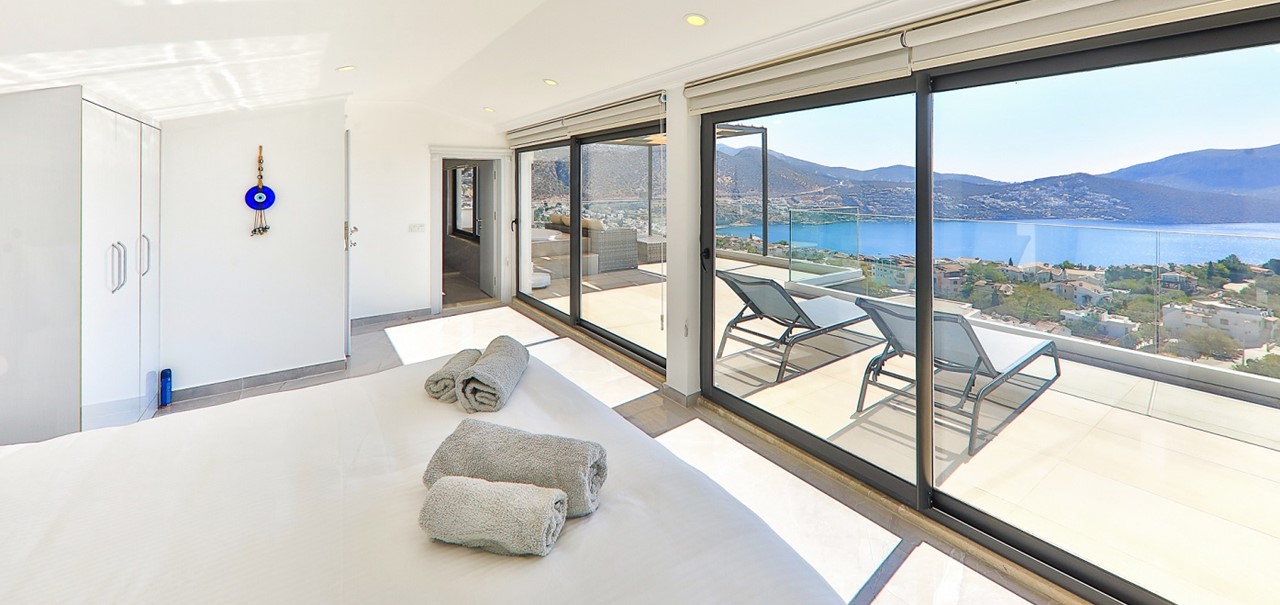 Villa Kajaim Bedrooms Bathrooms Balconies Kalkan 15