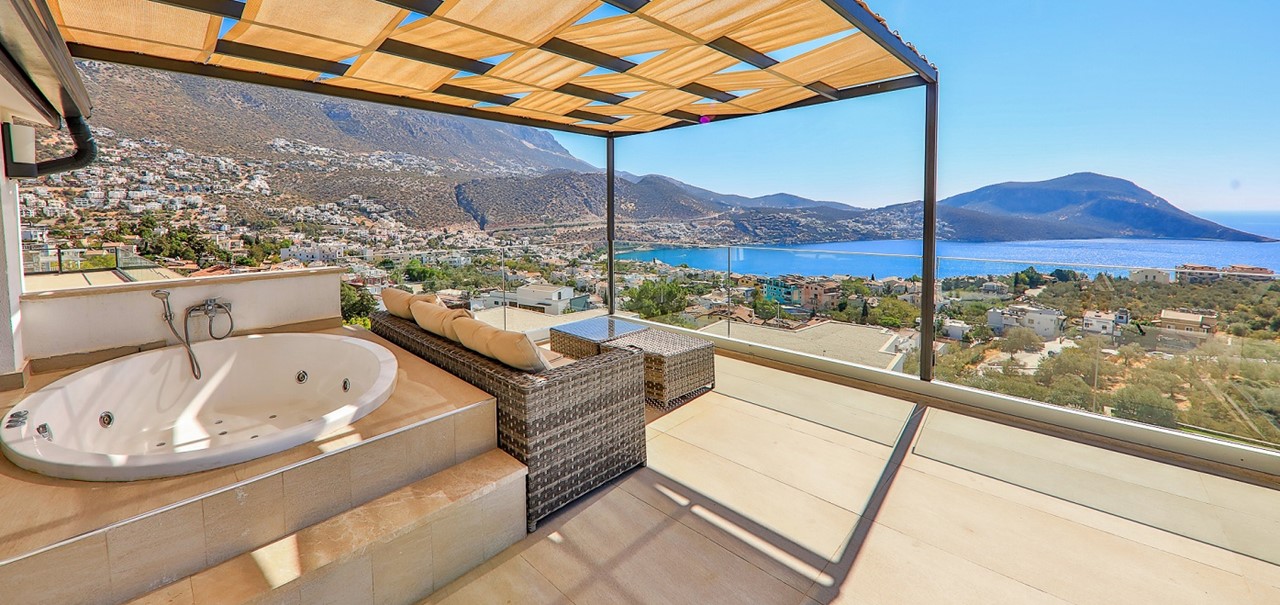 Villa Kajaim Bedrooms Bathrooms Balconies Kalkan 17