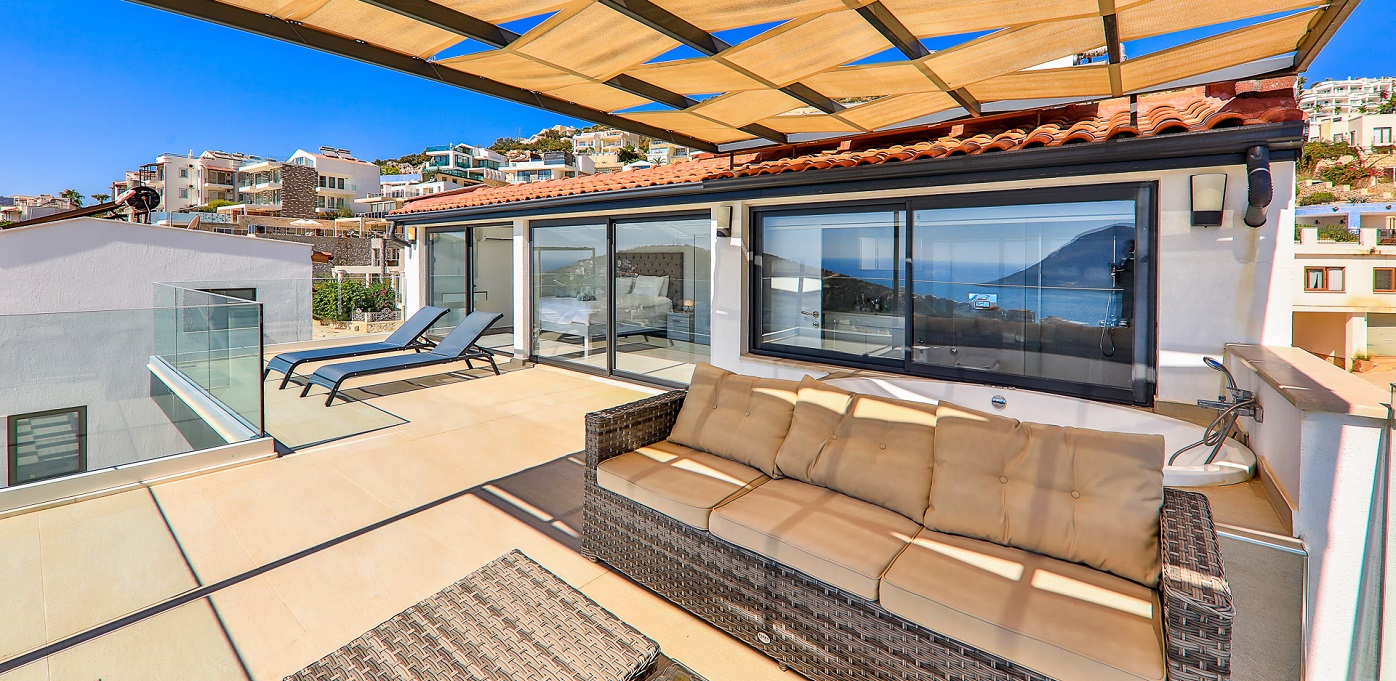Villa Kajaim Bedrooms Bathrooms Balconies Kalkan 18