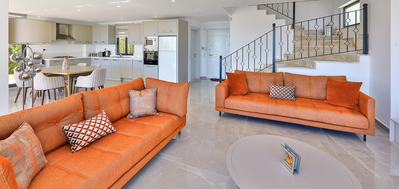 Villa Kajaim Living Space Kalkan 4