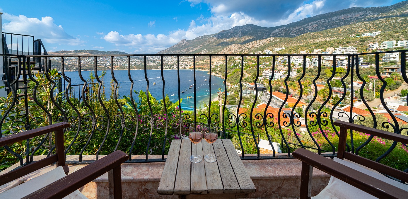 Yesil Kelebek Sea View Balcony Kisla Kalkan 2