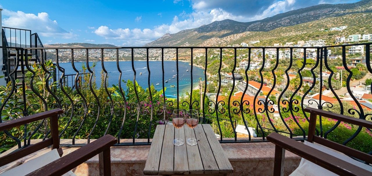 Yesil Kelebek Sea View Balcony Kisla Kalkan 2