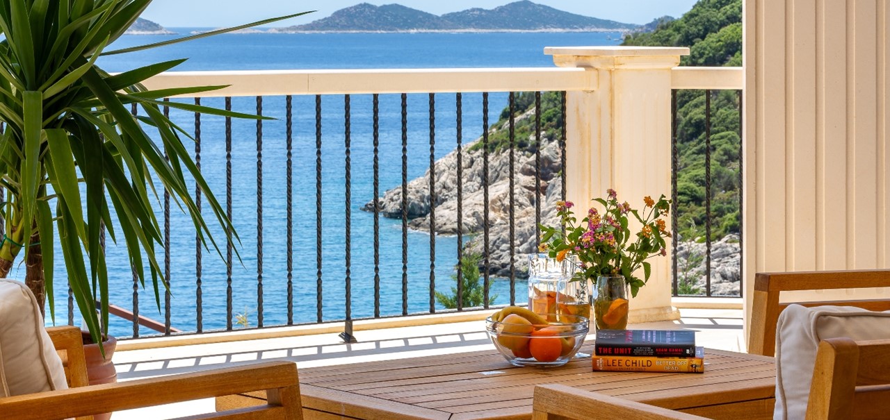 Villa Guney First Floor Balcony 2