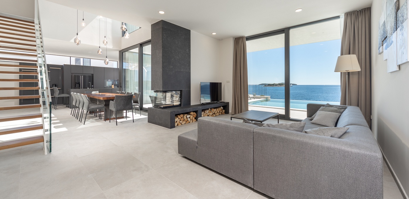 Villa Marvella Kitchen And Living 1