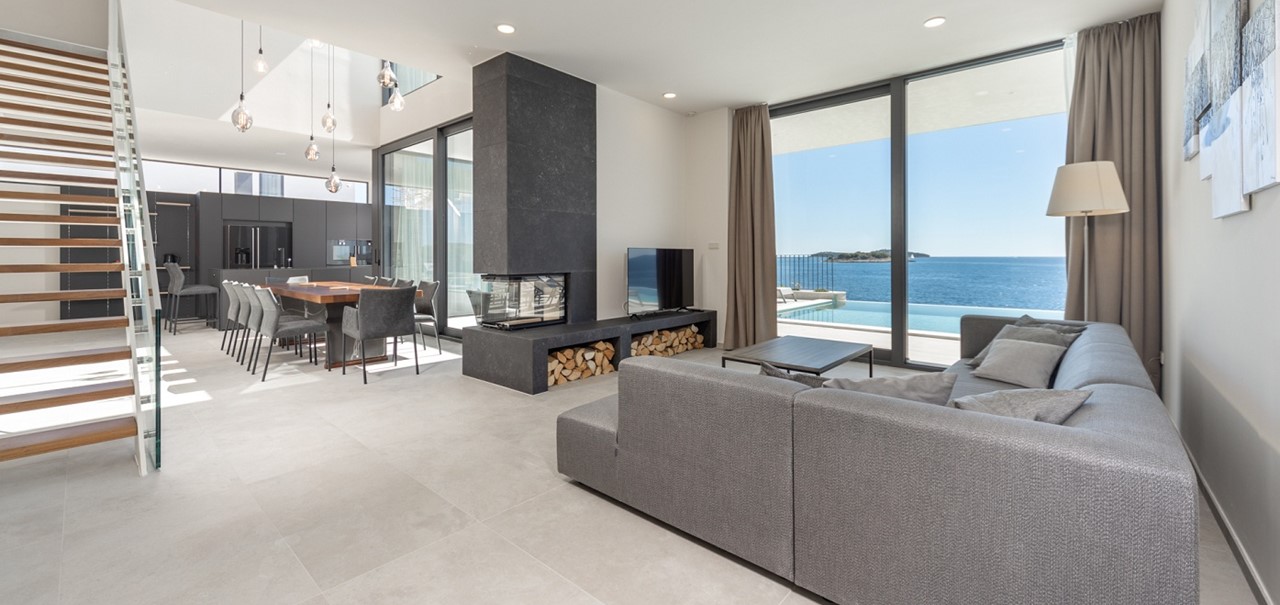 Villa Marvella Kitchen And Living 1