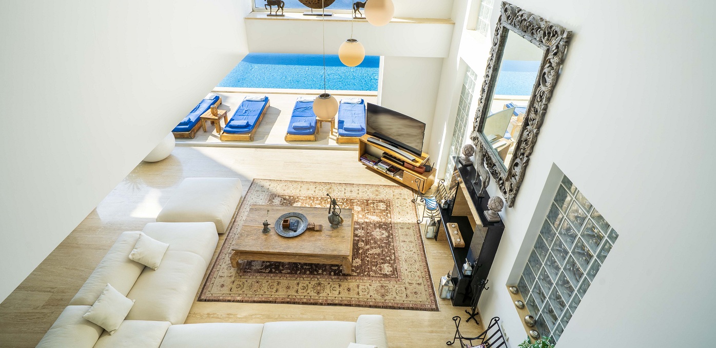 Architects House Kalkan Open Plan Living 1