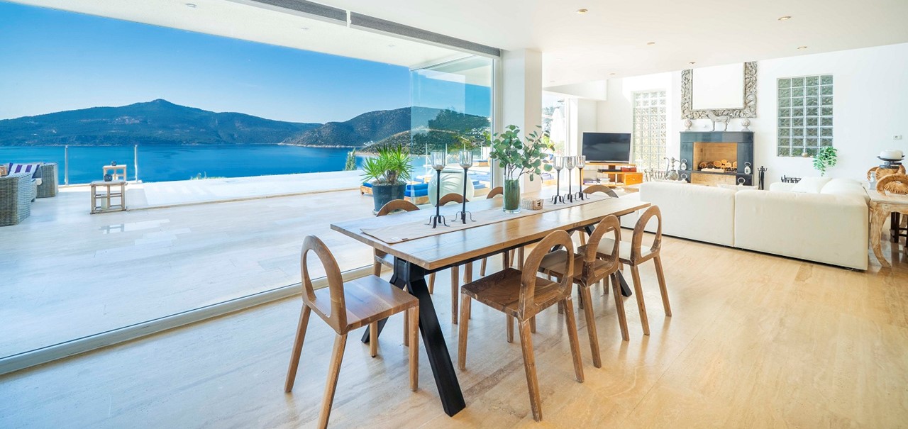 Architects House Kalkan Open Plan Living 5