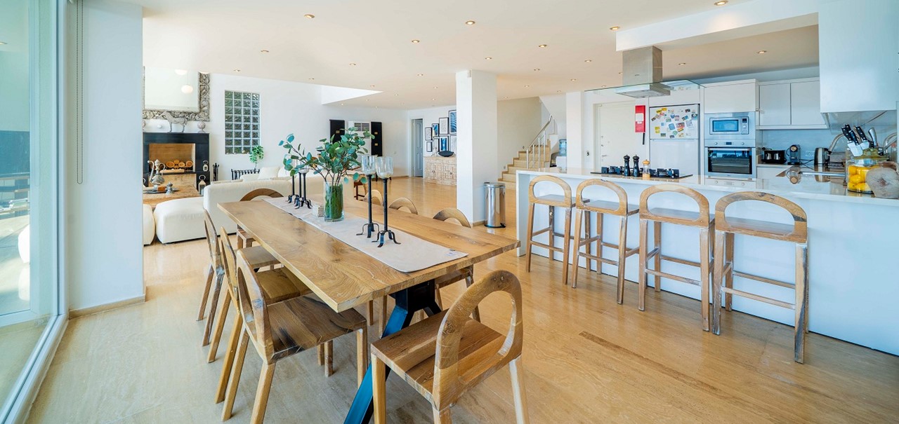 Architects House Kalkan Open Plan Living 6