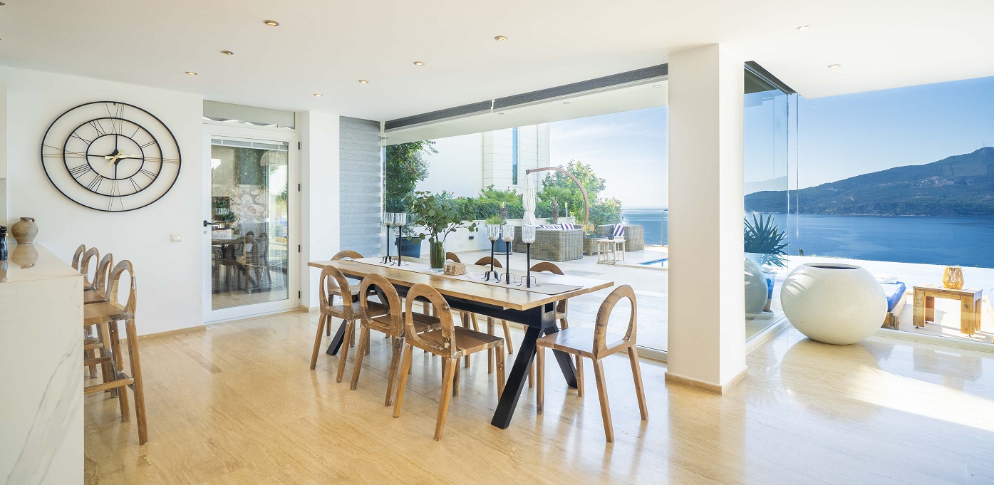 Architects House Kalkan Open Plan Living 8