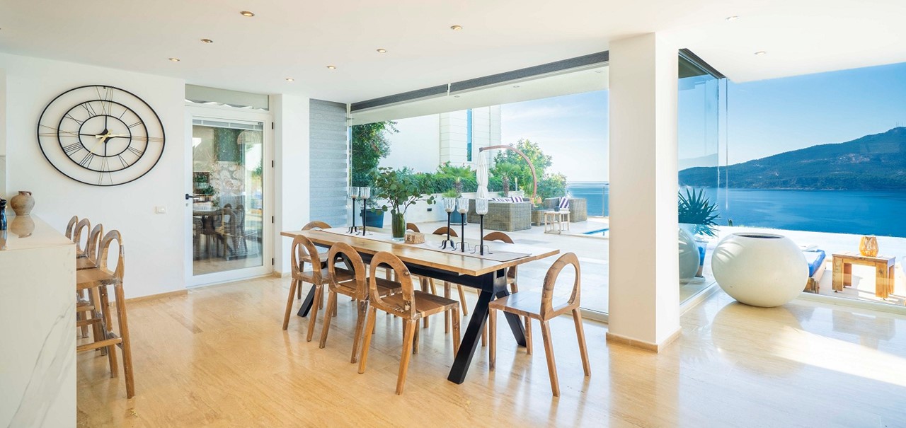 Architects House Kalkan Open Plan Living 8