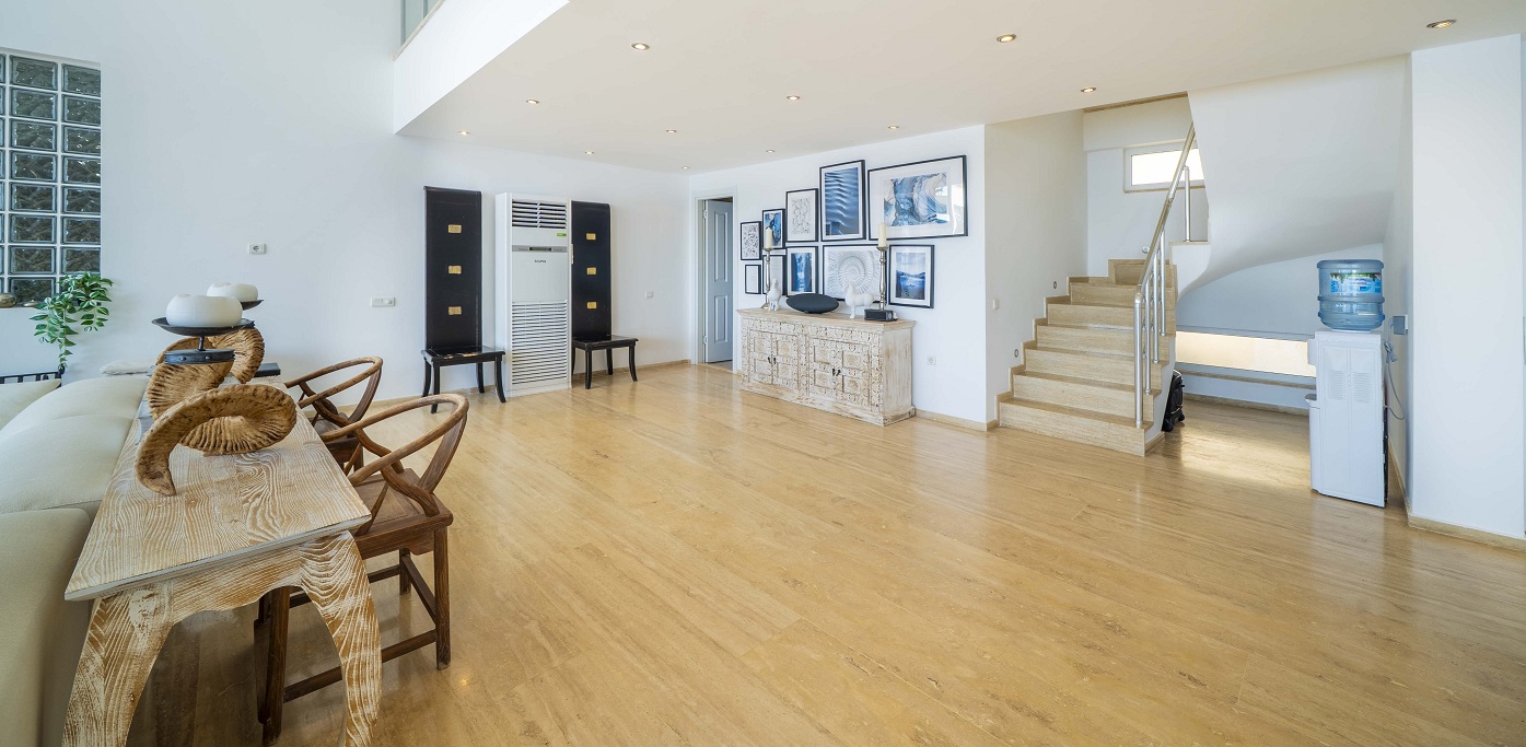 Architects House Kalkan Open Plan Living 11