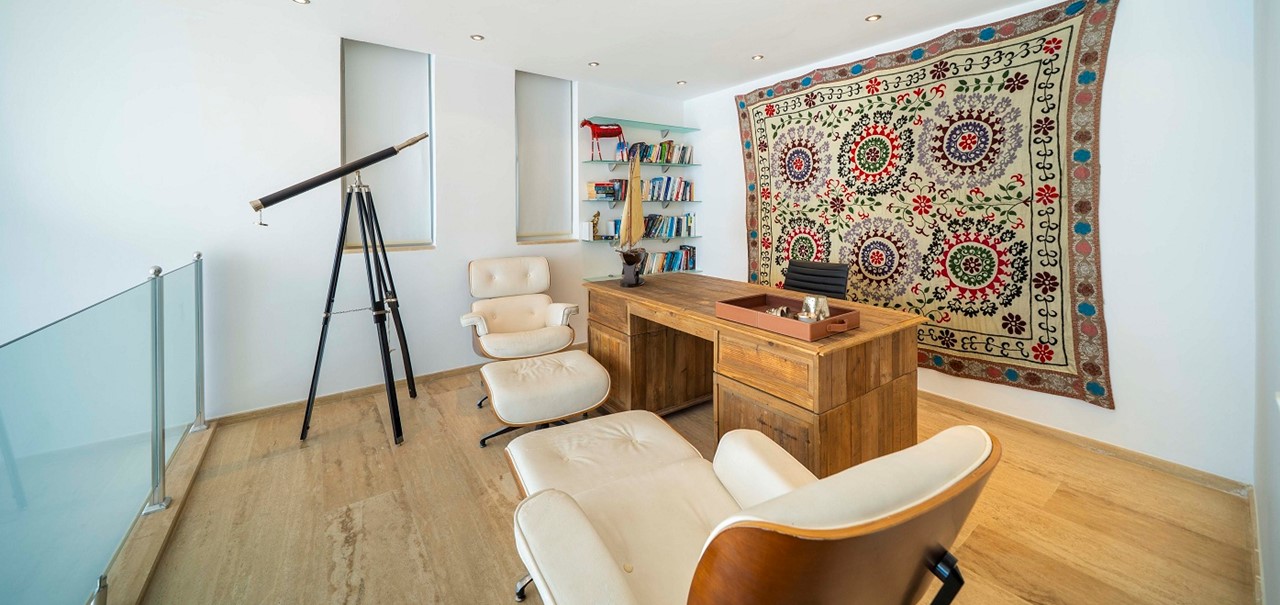 Architects House Kalkan Open Plan Living 15