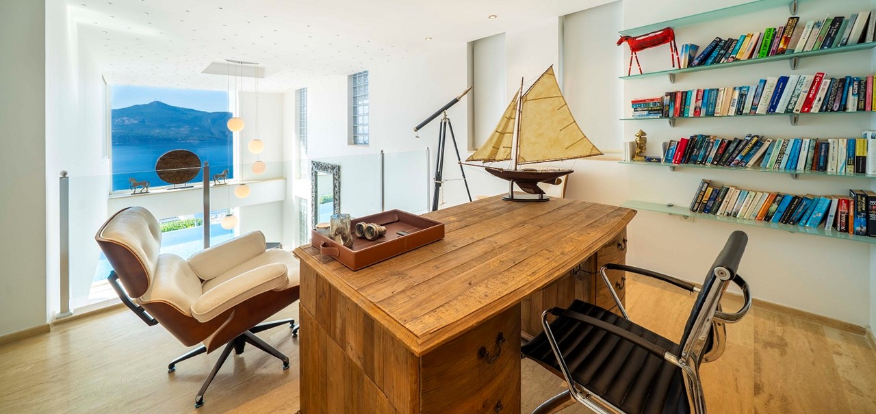 Architects House Kalkan Open Plan Living 16