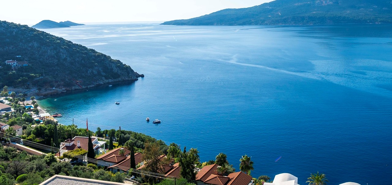 Architects House Kalkan Outdoor Seating Dining Areas With View 19