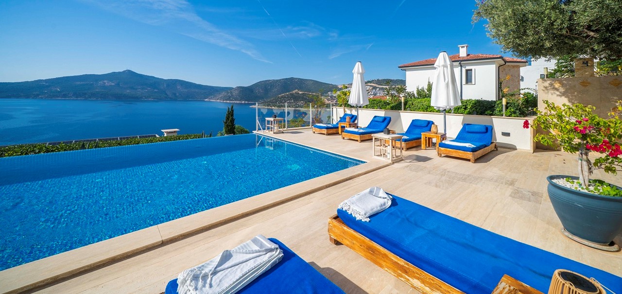 Architects House Kalkan Pool 3