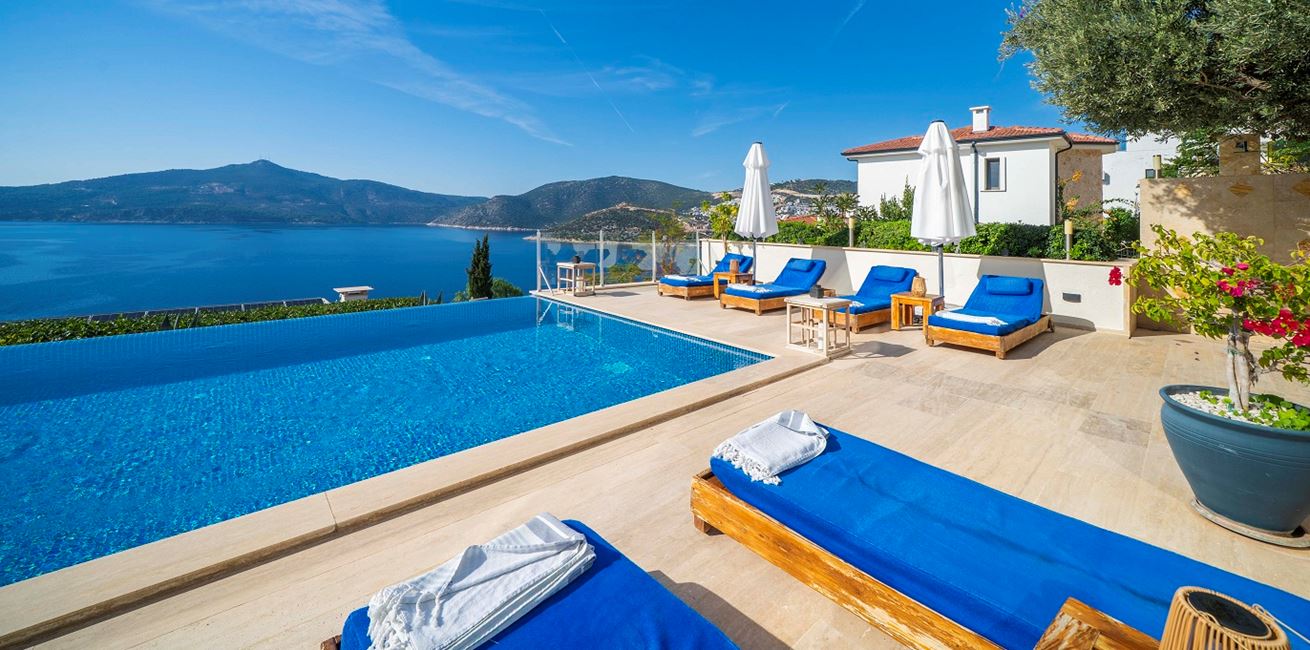 Architects House Kalkan Pool 3