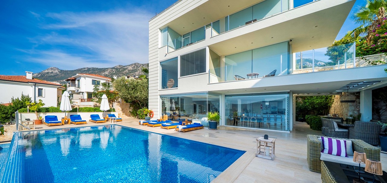 Architects House Kalkan Pool 4