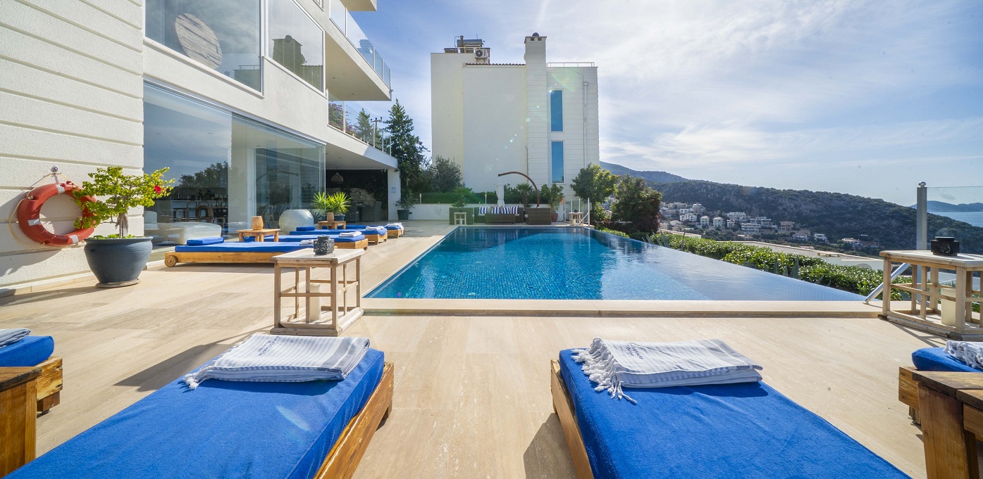 Architects House Kalkan Pool 7