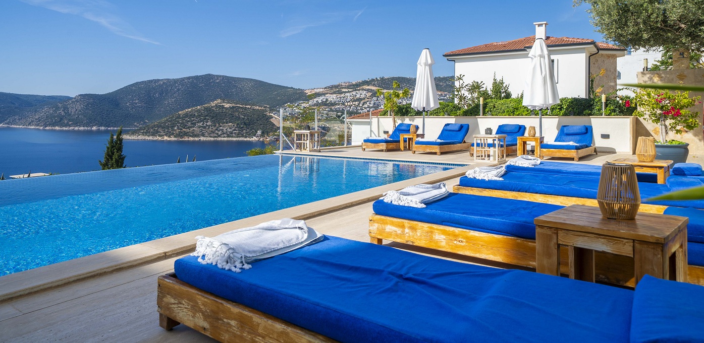 Architects House Kalkan Pool 9