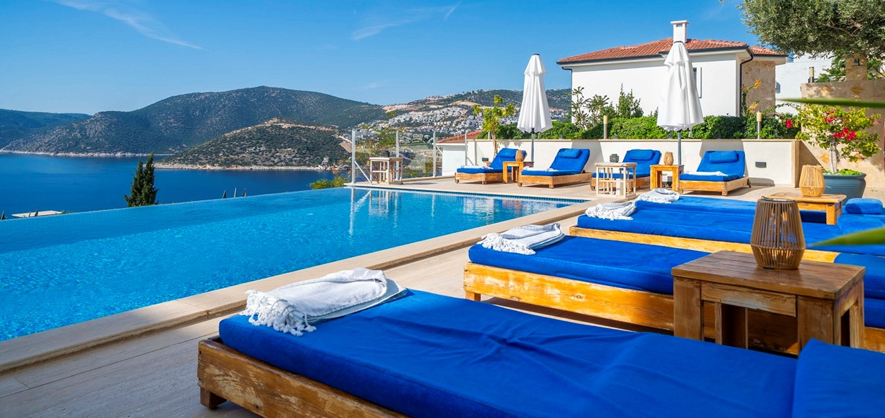 Architects House Kalkan Pool 9