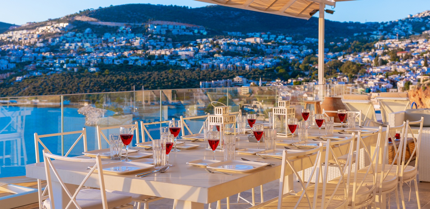 Villa Canim Kalkan Dining 5