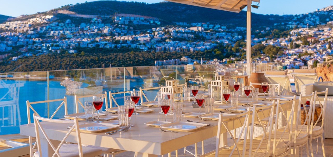 Villa Canim Kalkan Dining 5