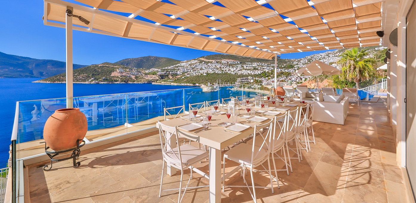 Villa Canim Kalkan Dining 11