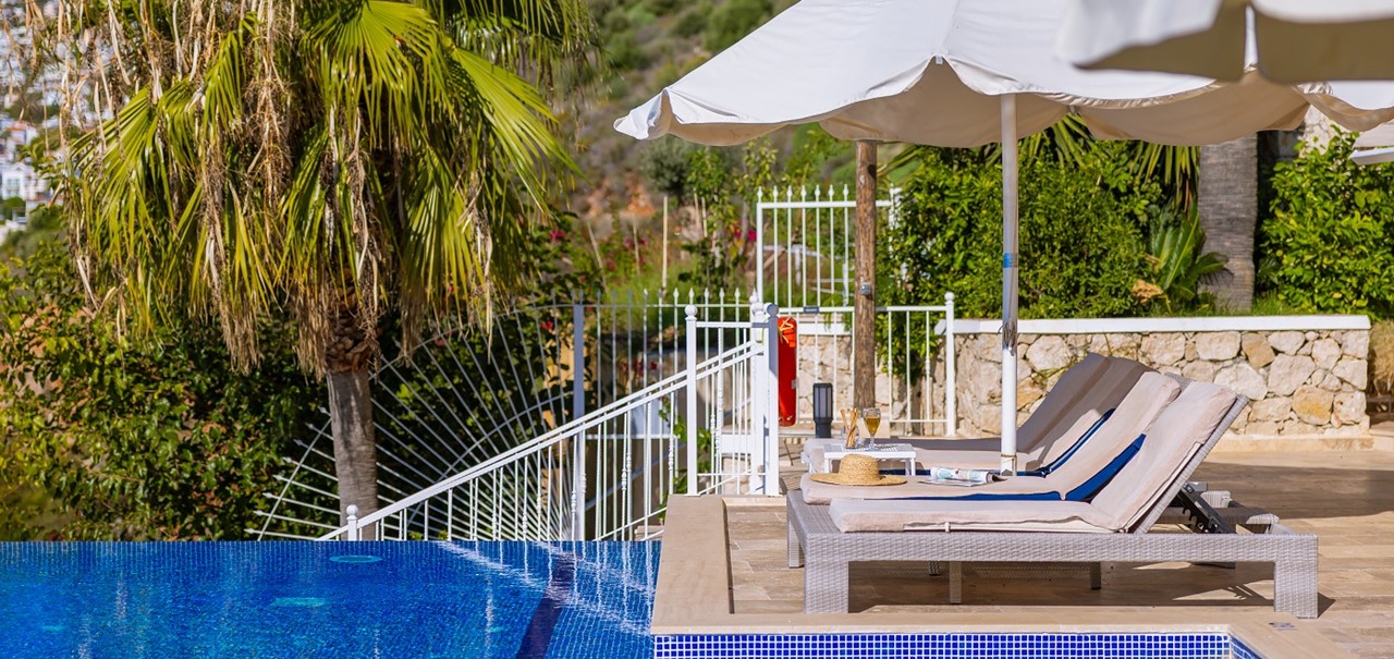 Villa Canim Kalkan Infinity Pool 11