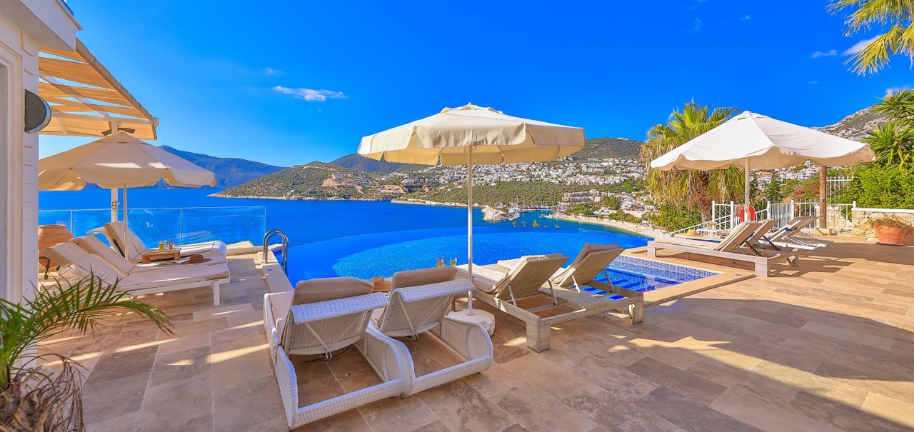 Villa Canim Kalkan Infinity Pool 14