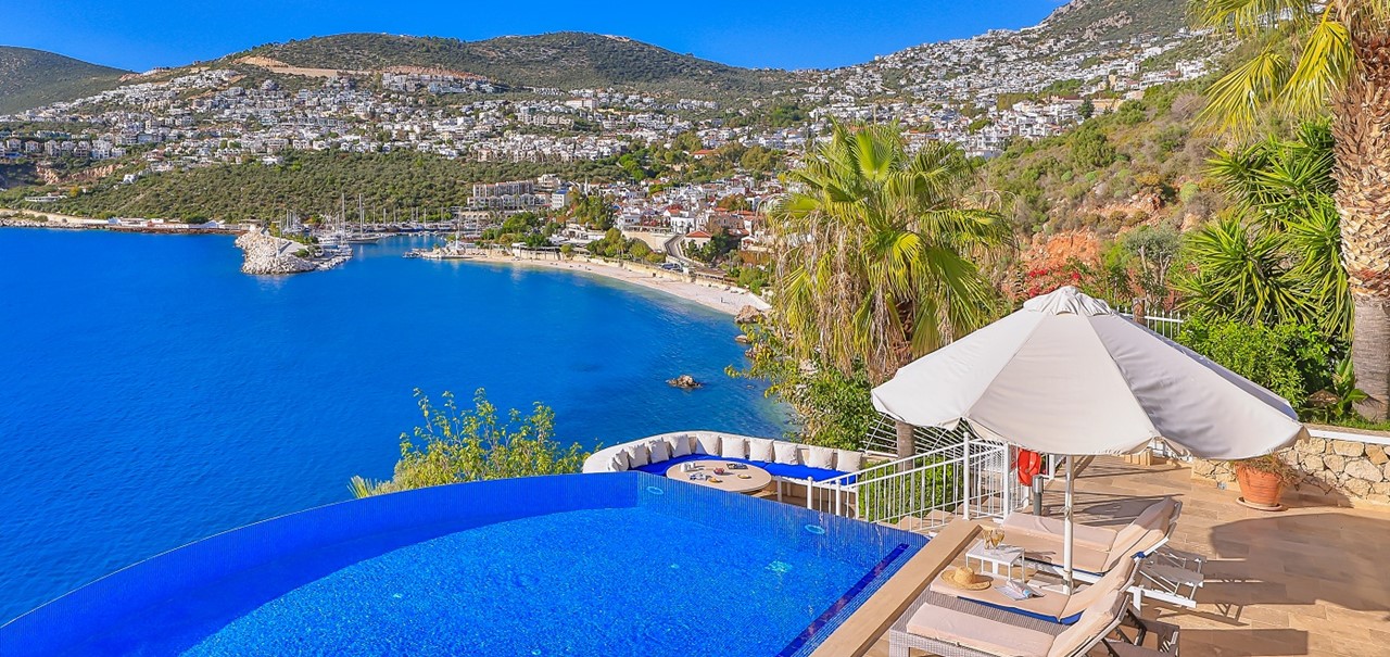 Villa Canim Kalkan Infinity Pool 16
