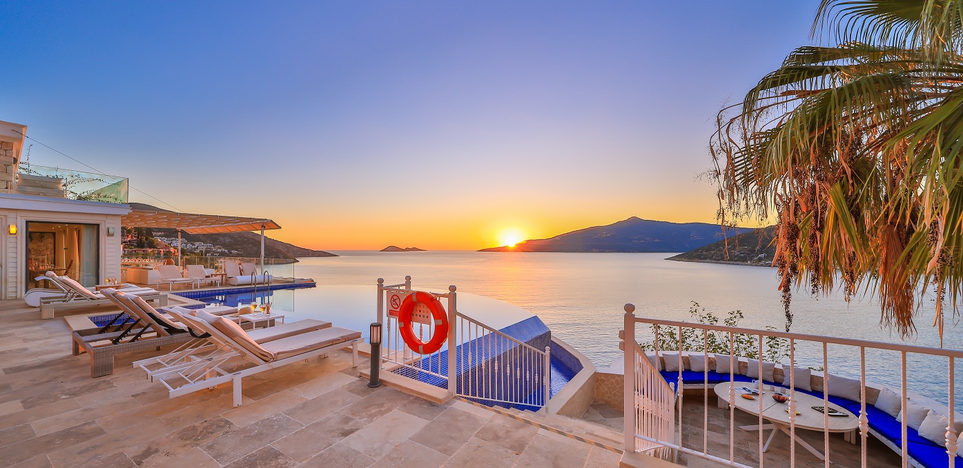 Villa Canim Kalkan Infinity Pool 18