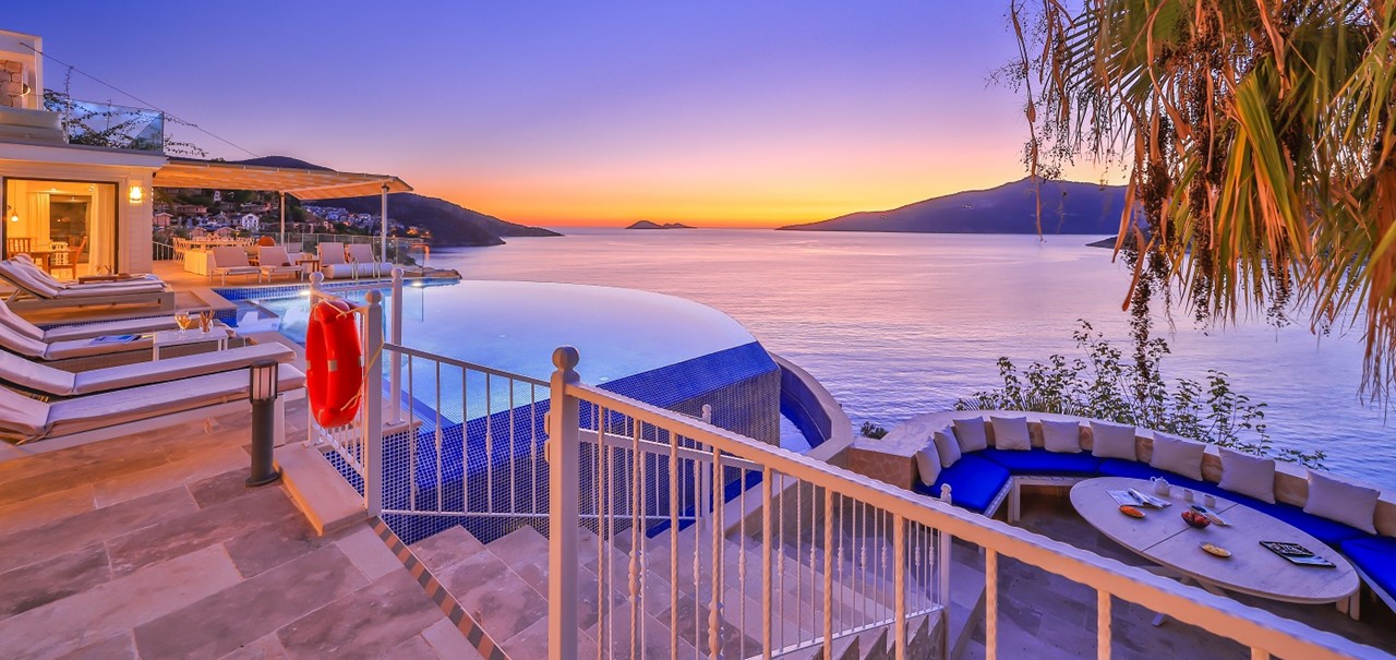 Villa Canim Kalkan Infinity Pool 24