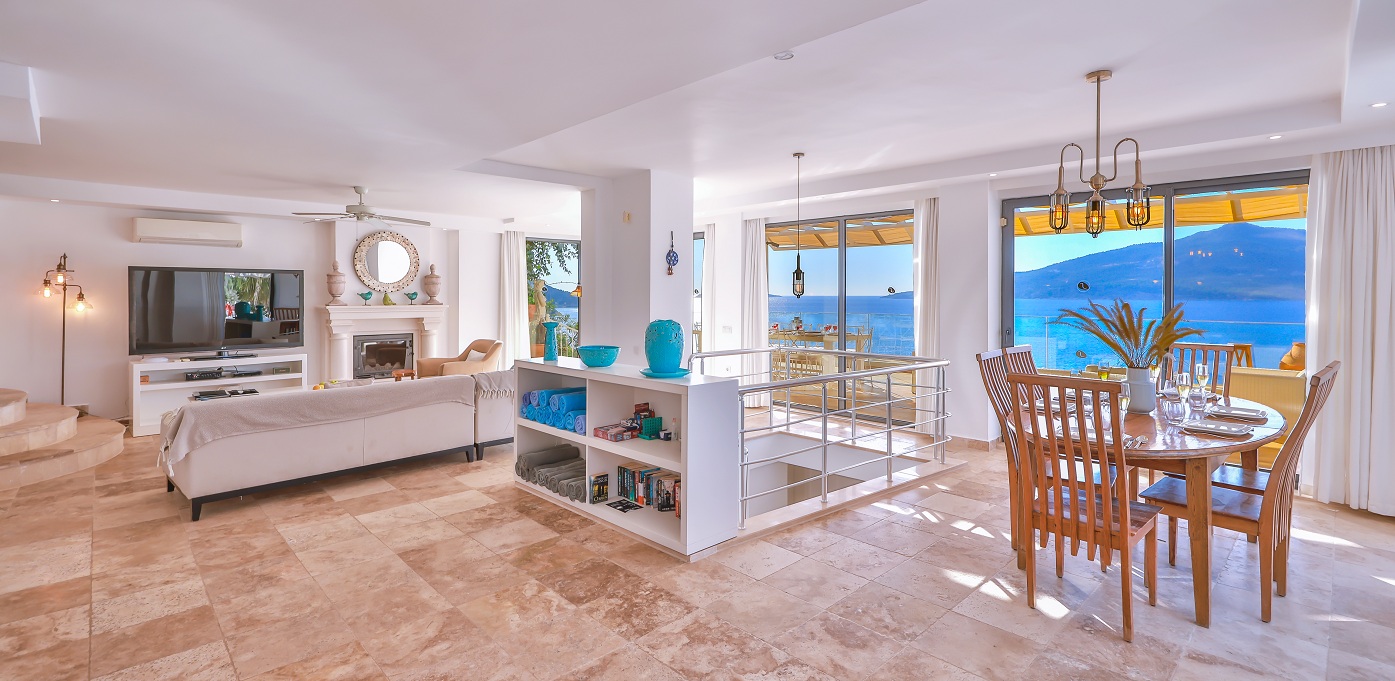 Villa Canim Kalkan Living Area 2