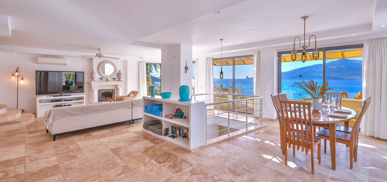 Villa Canim Kalkan Living Area 2
