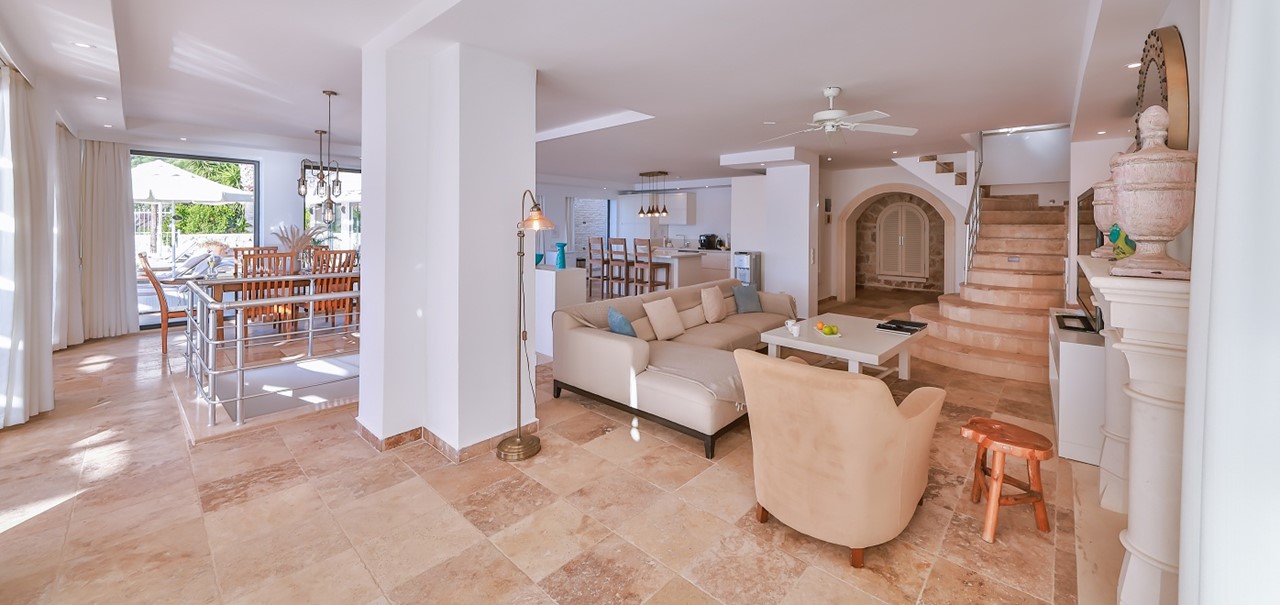 Villa Canim Kalkan Living Area 4
