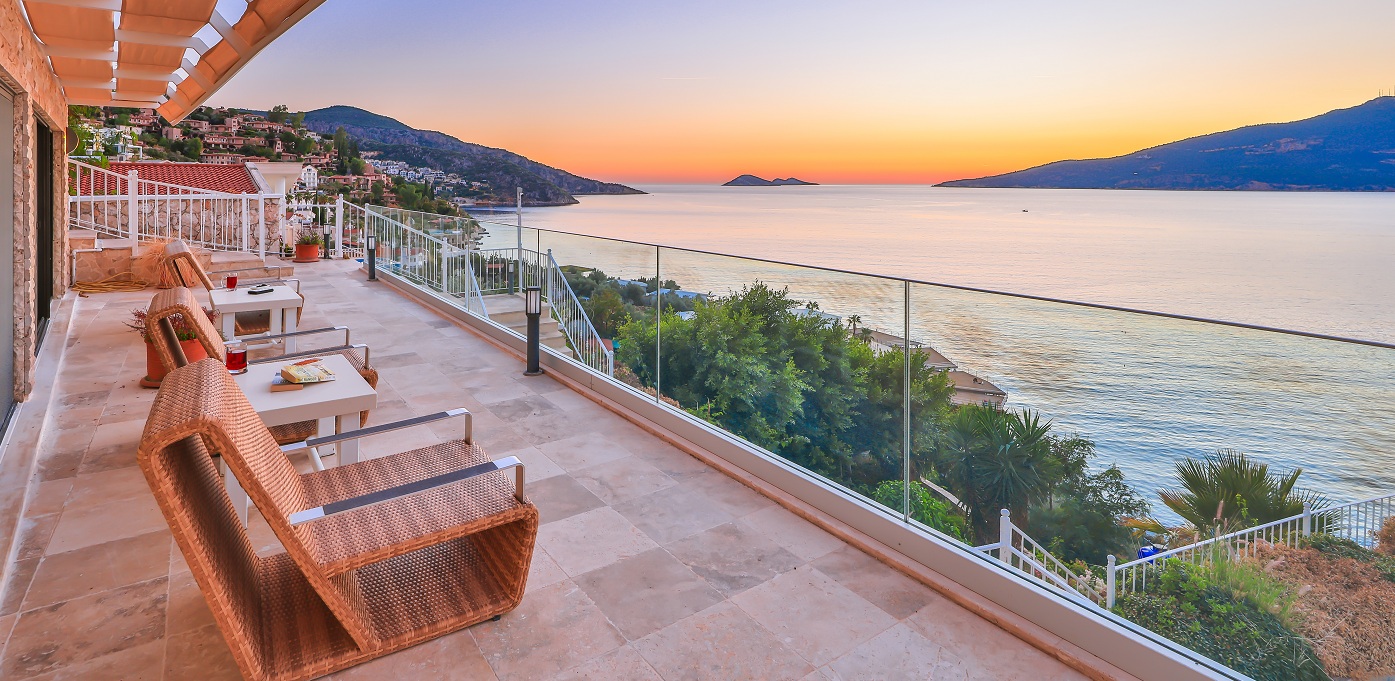 Villa Canim Kalkan Outdoor Seating 5