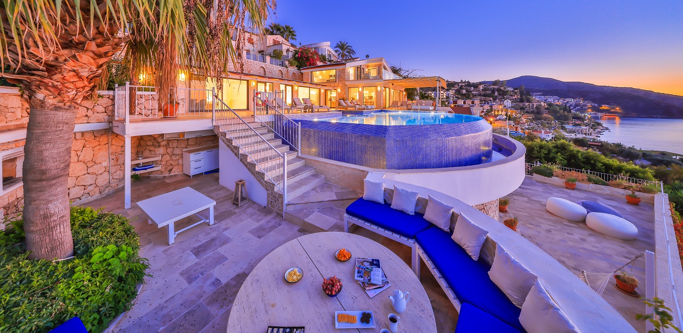Villa Canim Kalkan Outdoor Seating 6